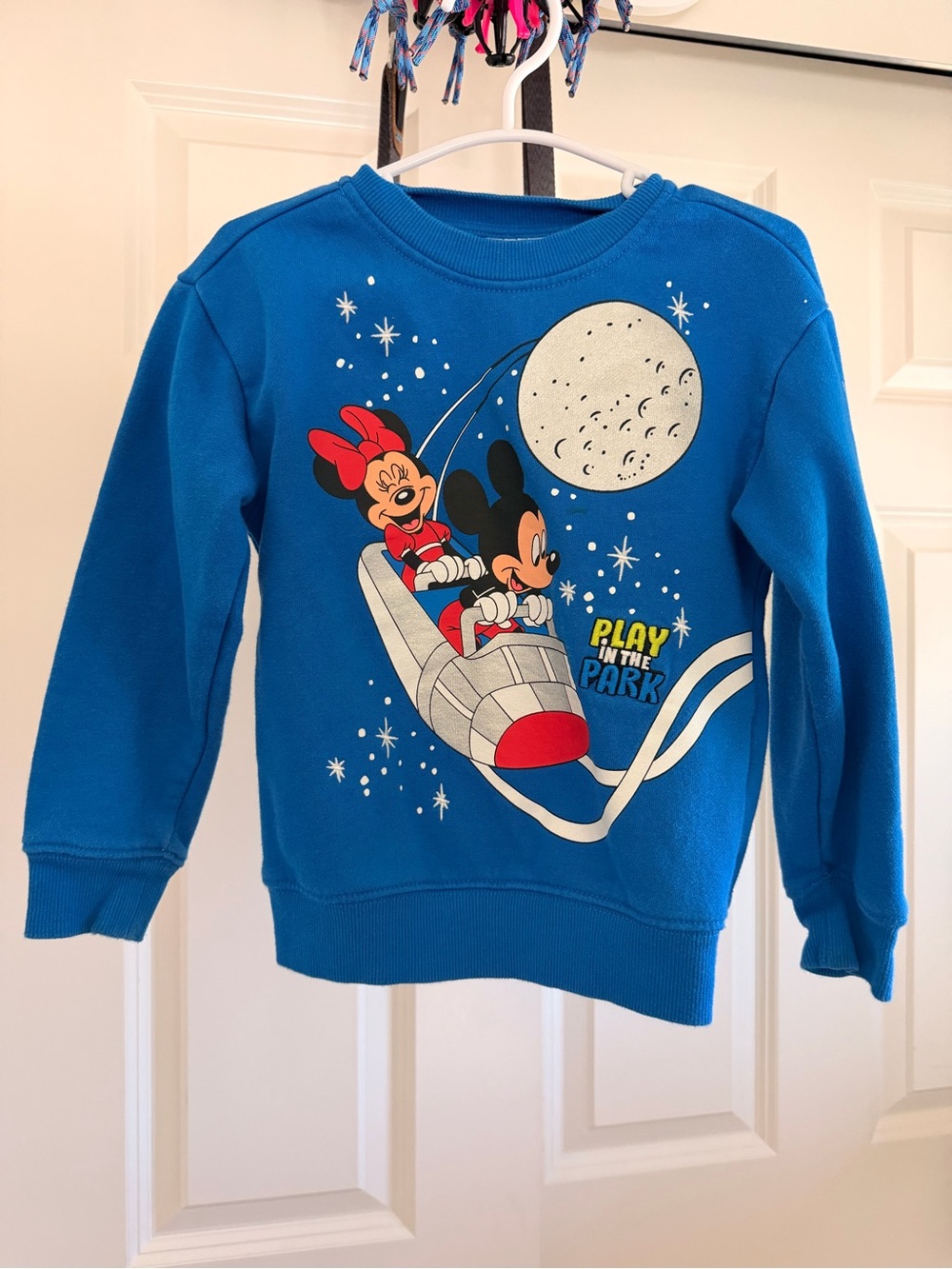 Play in the Park Kids Mickey and friends Space Mountain Graphic Sweatshirt